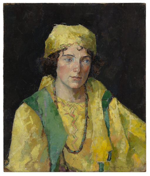 Woman in Yellow