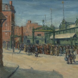 Cityscape (Hamburg American Packet Co.)