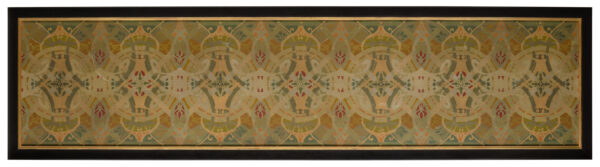 Stenciled Frieze