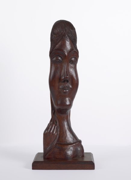 Head with Hand